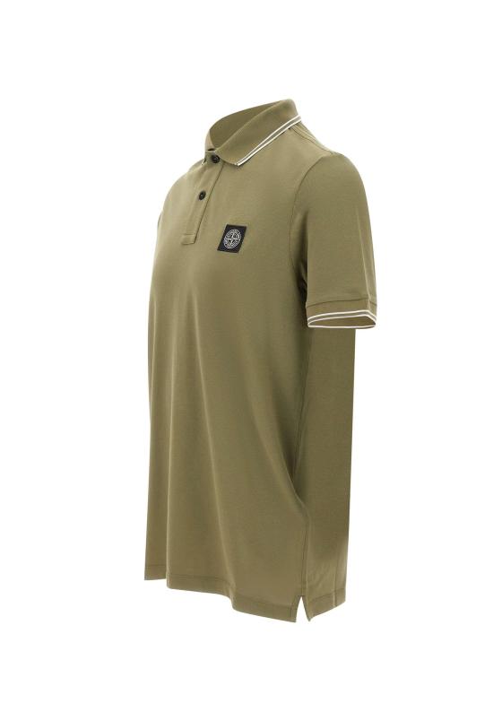  스톤 아일랜드 폴로 티셔츠 2200010S0018 V005G GREEN - STONE ISLAND