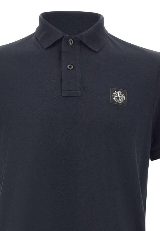  스톤 아일랜드 폴로 티셔츠 2200008S0017 V0020 BLUE - STONE ISLAND