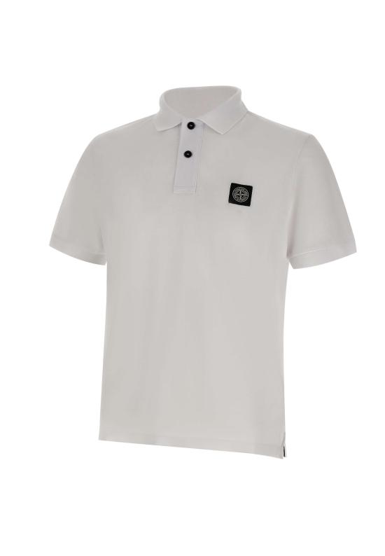  스톤 아일랜드 폴로 티셔츠 2200008S0017 V1001 WHITE