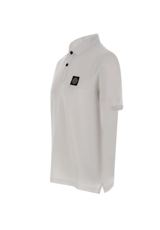  스톤 아일랜드 폴로 티셔츠 2200008S0017 V1001 WHITE - STONE ISLAND