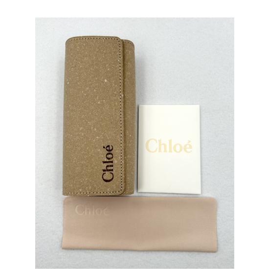  끌로에 안경 Ch0188 S 004 재활용 아세테이트 선글라스 베이지 - CHLOE
