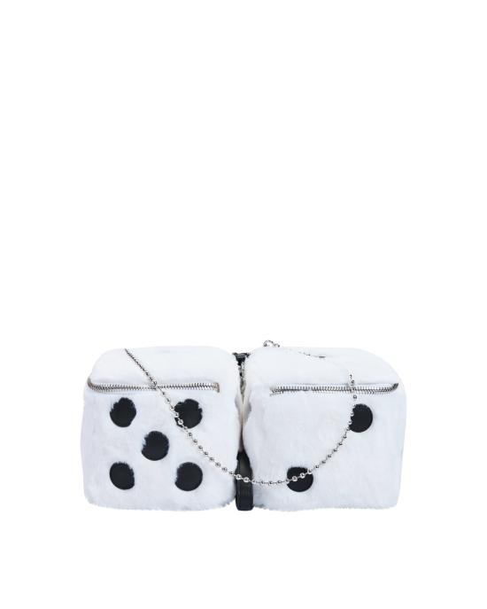 26SS 모스키노 크로스백 MC4103PP1O OX1 10A BIANCO NERO - MOSCHINO