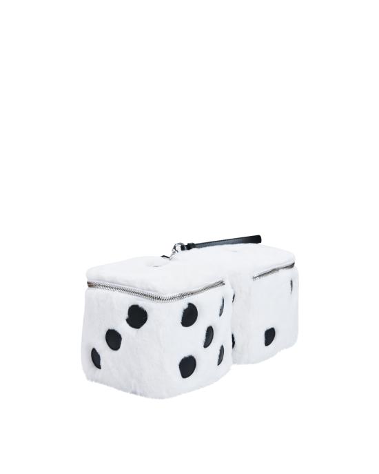 26SS 모스키노 키링 MC4103PP1O OX1 10A BIANCO NERO - MOSCHINO