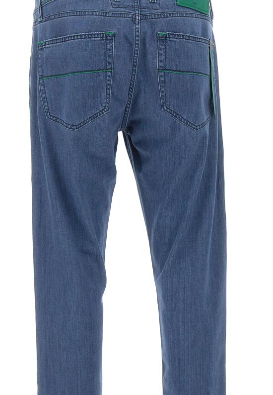 26SS 트라마로사 데님 팬츠 MICHELANGDBSCP SILK Blue - TRAMAROSSA