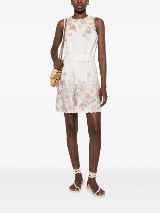  트윈셋 원피스 아비토 드레스 멀티컬러 - TWINSET