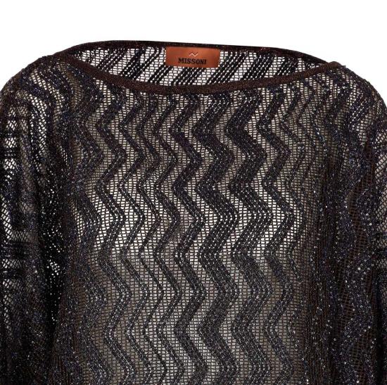  미소니 자켓 미쏘니 시퀸 오버사이즈 카프탄 재킷 - MISSONI