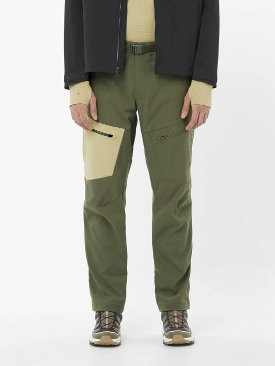  살로몬 팬츠 아우터패스 유틸리티  그린 - SALOMON