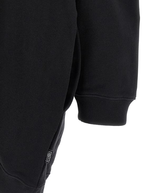  MM6 메종마르지엘라 숏 원피스 Mm6 메종 마르지엘라 오프숄더 후드 드레스 블랙 - MM6 MAISON MARGIELA