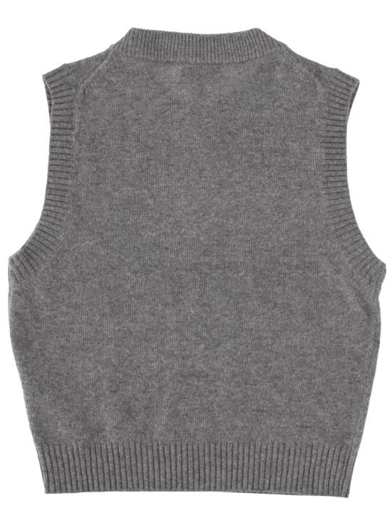 26SS 가니 니트웨어 A1070269 920 GREY DOM - GANNI