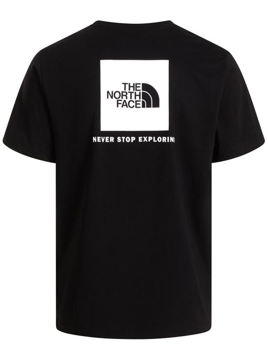  노스페이스 탑 에볼루션 박스 NSE 레귤러 티셔츠 블랙 - NORTH FACE