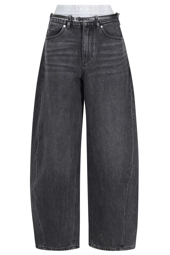  알렉산더 왕 팬츠 프리스타일 블로우업 진 그레이