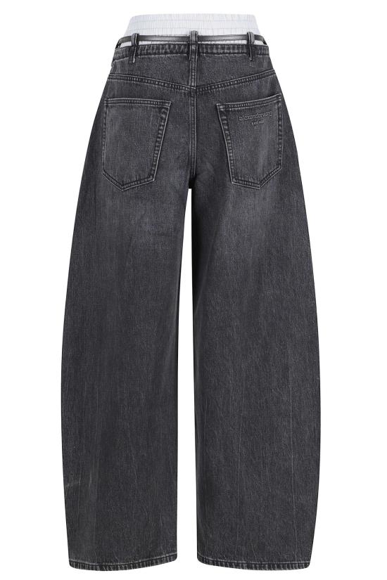  알렉산더 왕 팬츠 프리스타일 블로우업 진 그레이 - ALEXANDER WANG