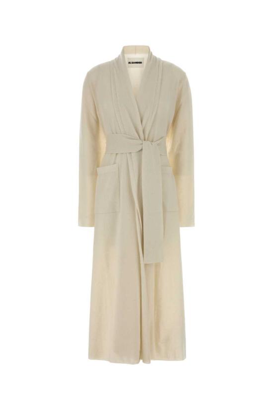  질샌더 가디건 질 샌더 아이보리 캐시미어  화이트