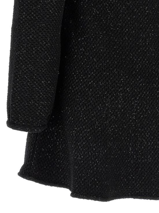  셀프 포트레이트 숏 원피스 시퀸 니트 미니 드레스 - SELF PORTRAIT