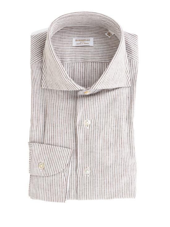 26SS 보리엘로 셔츠 22017 MARECHIARO IDRO4 RIGA T moro