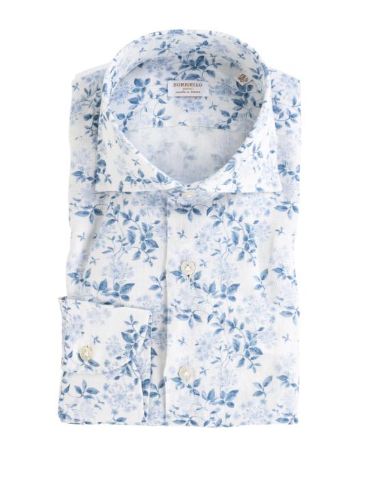 26SS 보리엘로 셔츠 22055 MARECHIARO IDRO1 FIORE AZZURRO