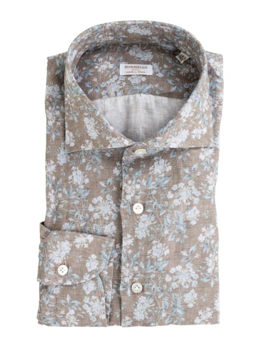 26SS 보리엘로 셔츠 22055 MARECHIARO IDRO5 FIORE MARRONE