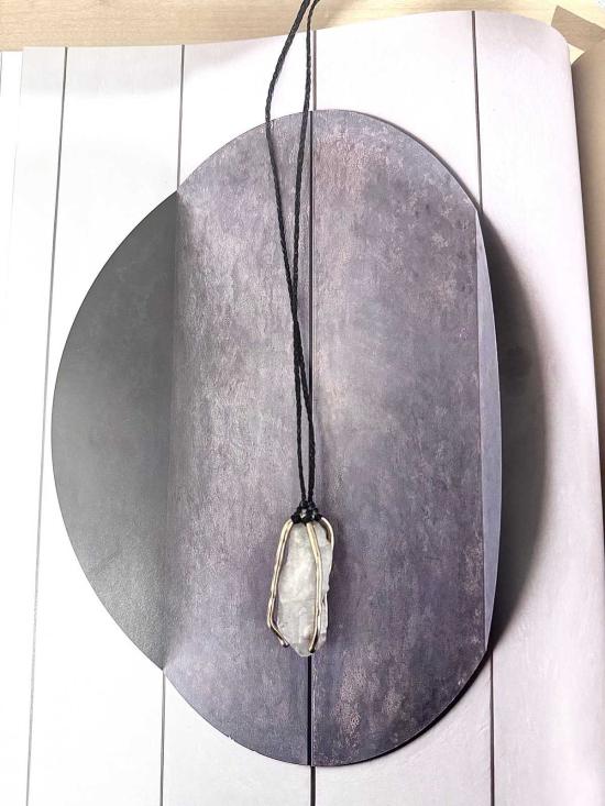  Carina Schott 목걸이/팬던트 엘레스티얼 쿼츠 케이지 세트 목걸이 - OTHER BRANDS