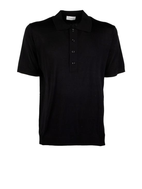 26SS 파올로페코라 폴로 티셔츠 A006 F2009000 NERO