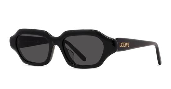  로에베 안경 LW40158 I 아세테이트 선글라스 블랙 - LOEWE