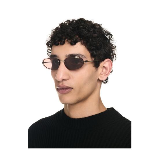  오프화이트 안경 오프 화이트 오에리13 M 마이애미 선글라스 오로 - OFF WHITE