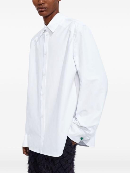 26SS 보테가베네타 셔츠 861966 V6CV09000 White - BOTTEGA VENETA