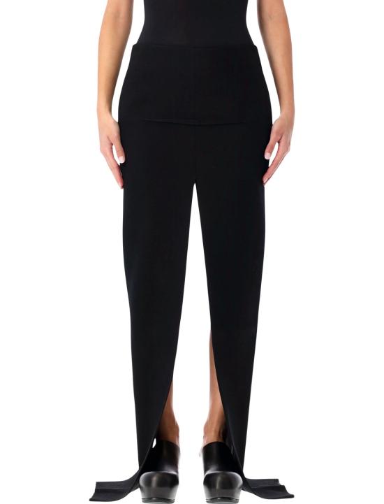  릭 오웬스 롱 스커트 롱 슬라이스 스커트