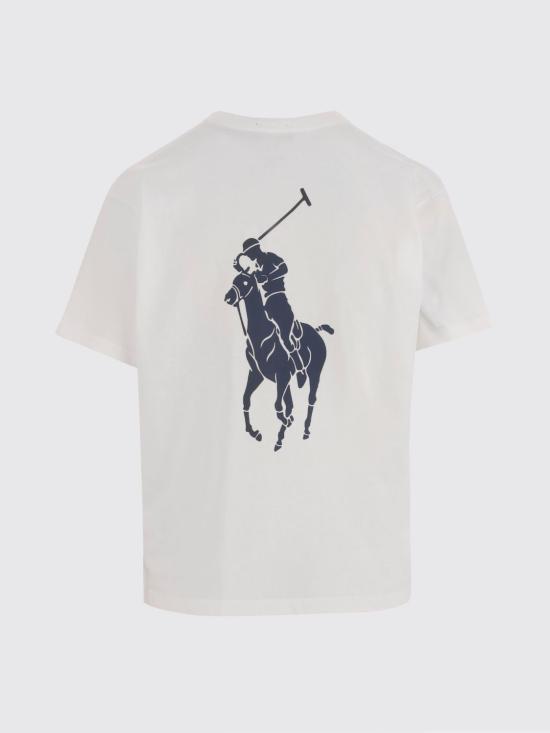 26SS 폴로 랄프로렌 반팔 티셔츠 211A96263004 WHITE DOM - POLO RALPH LAUREN