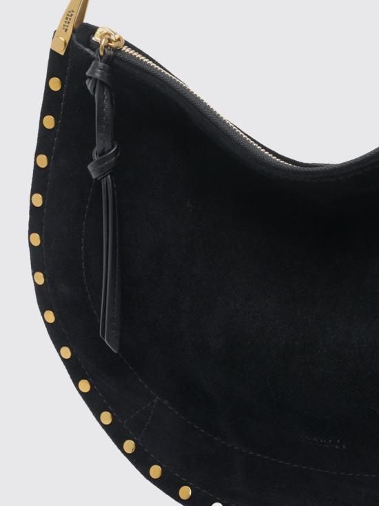 26SS 이자벨마랑 오스칸 소프트 집 백 BF0066FAB2C03M 01BK Black - ISABEL MARANT