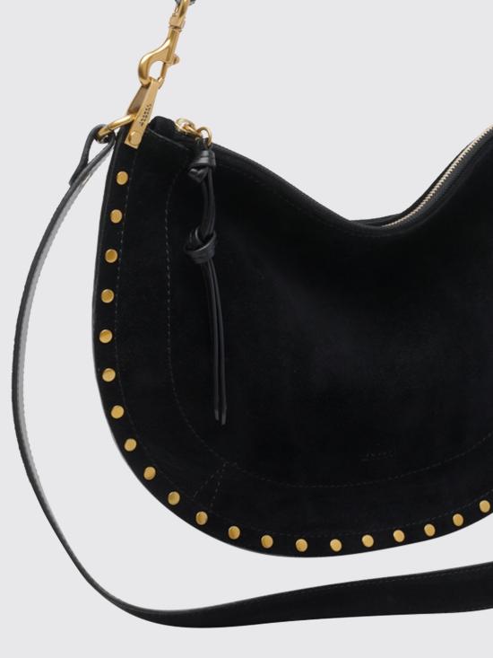 26SS 이자벨마랑 오스칸 소프트 집 백 BF0066FAB2C03M 01BK Black - ISABEL MARANT