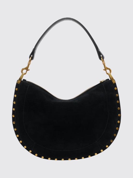 26SS 이자벨마랑 오스칸 소프트 집 백 BF0066FAB2C03M 01BK Black - ISABEL MARANT