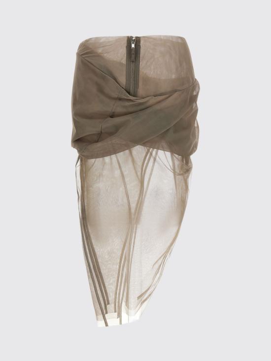 26SS 릭 오웬스 스커트 RO01F6376TU 34 Grey - RICK OWENS