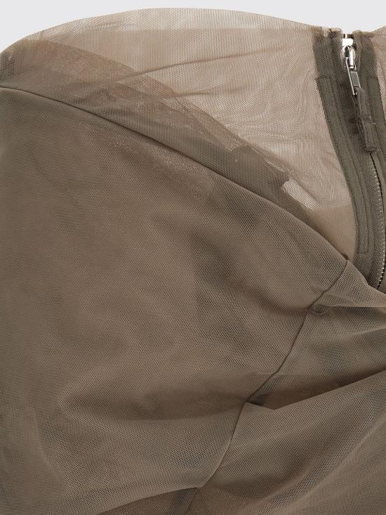 26SS 릭 오웬스 스커트 RO01F6376TU 34 Grey - RICK OWENS