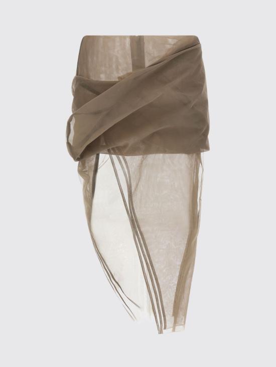 26SS 릭 오웬스 스커트 RO01F6376TU 34 Grey - RICK OWENS