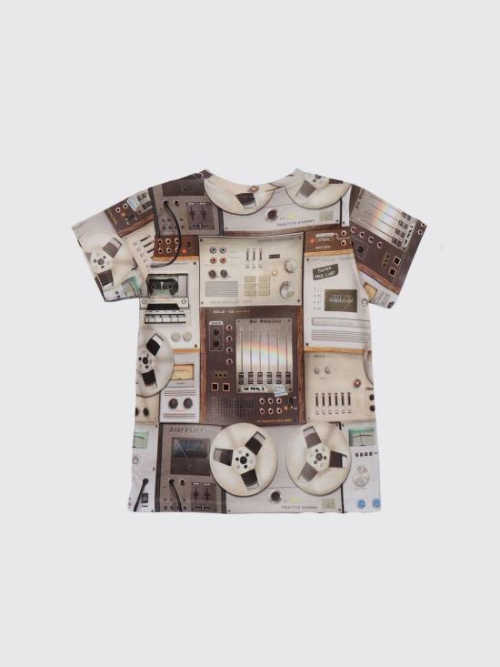 26SS [키즈] 몰로 티셔츠 1S26A210 9582 Beige - MOLO