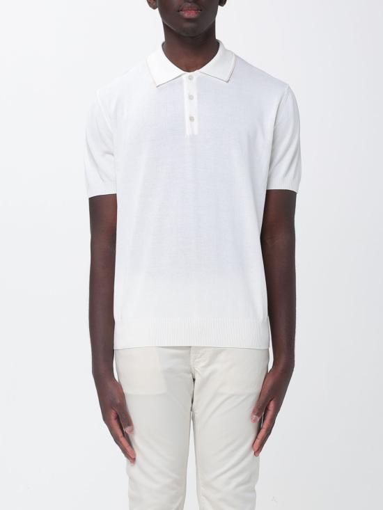 26SS 카날리 폴로 티셔츠 C1164MK02460 001 White