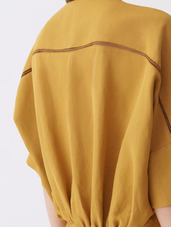 26SS 파비아나 필리피 롱 원피스 ABD276F644M148 6174 Mustard - FABIANA FILIPPI