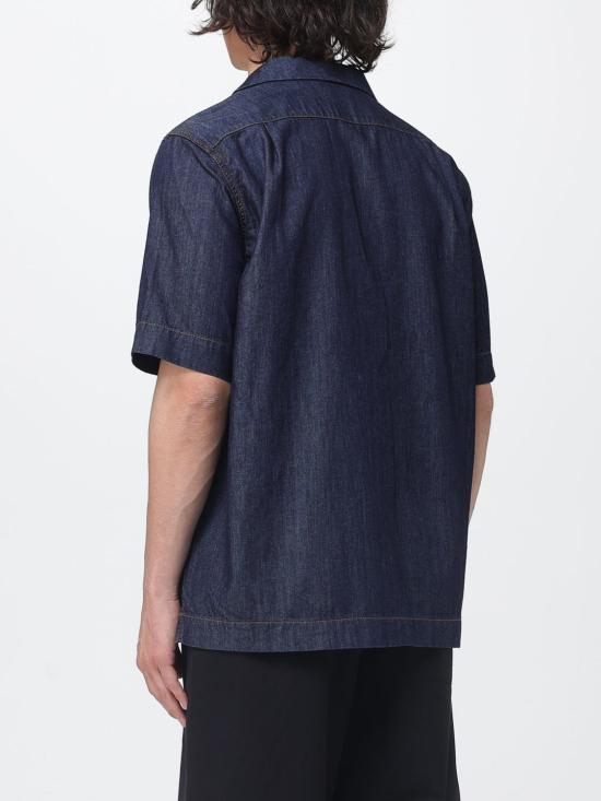 26SS 드리스 반 노튼 셔츠 2610207433386 507 Blue 1 - DRIES VAN NOTEN