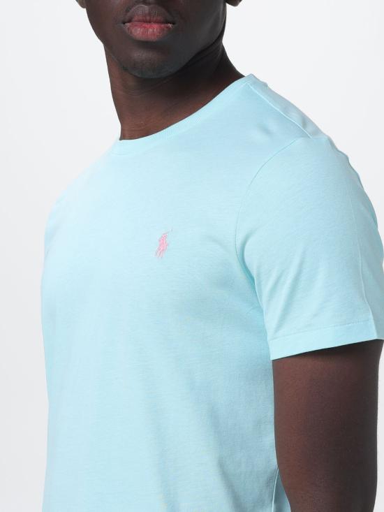 26SS 폴로 랄프로렌 포니로고 자수 반팔 티셔츠 710671438 506 Beige - POLO RALPH LAUREN