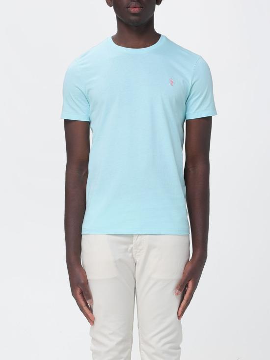 26SS 폴로 랄프로렌 포니로고 자수 반팔 티셔츠 710671438 506 Beige