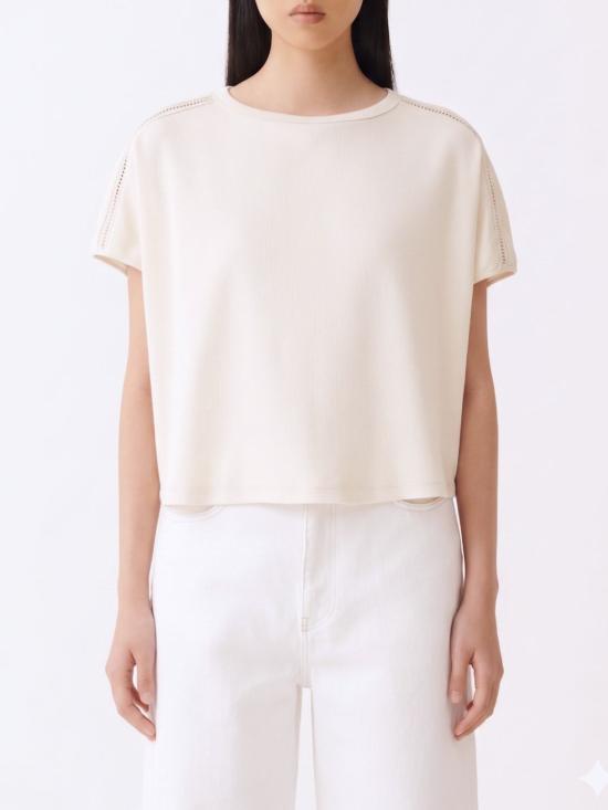 26SS 파비아나 필리피 반팔 티셔츠 JED276F568M209 0145 Butter