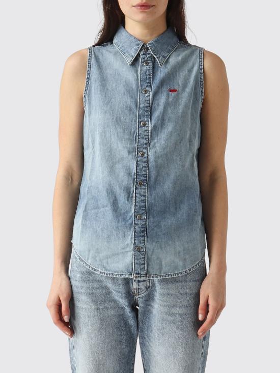 26SS 디젤 셔츠 A191300IRAB 01 Denim