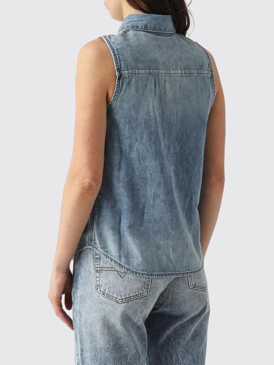 26SS 디젤 셔츠 A191300IRAB 01 Denim - DIESEL