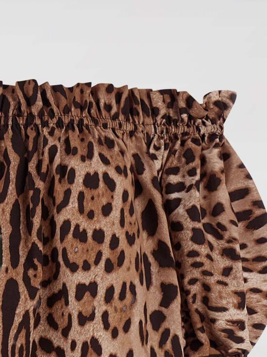 26SS 돌체앤가바나 탑 F71J7THS5E3 HY13M Brown - DOLCE & GABBANA