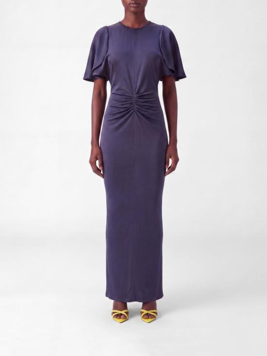 26SS 빅토리아 베컴 롱 원피스 1226WDR007004A ECLIPSE Violet