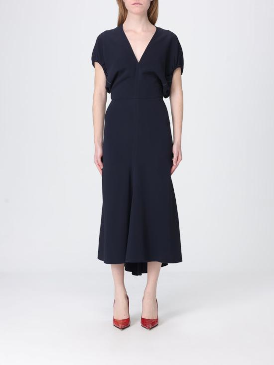 26SS 빅토리아 베컴 롱 원피스 1126WDR006381A 550 Blue