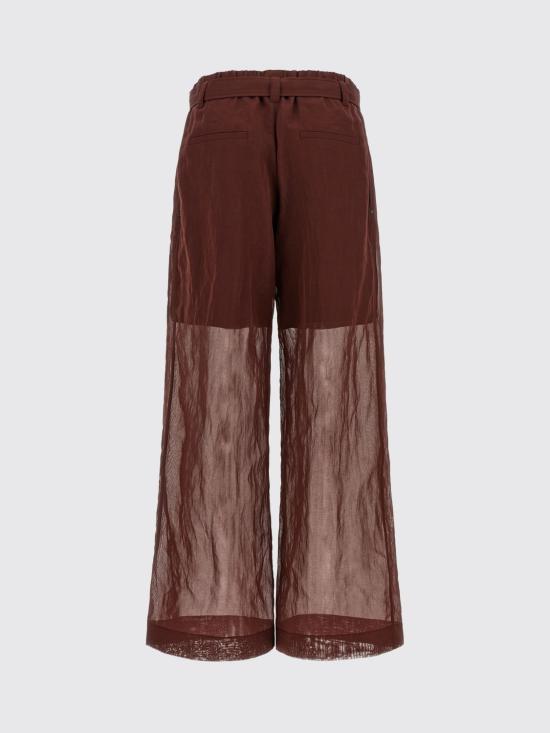 26SS 브루넬로 쿠치넬리 팬츠 M0F91P8862 C9092 Burgundy - BRUNELLO CUCINELLI