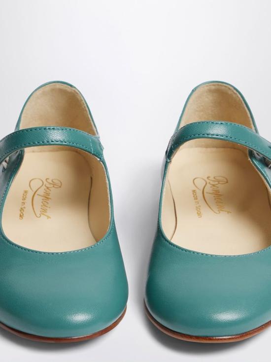 26SS [키즈] 봉쁘앙 슈즈 S06GSOL00002 048 Green - BONPOINT