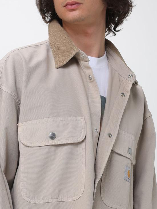26SS 칼하트 WIP 프레스콧 셔츠 자켓 I036484 3VYGD Beige - CARHARTT WIP