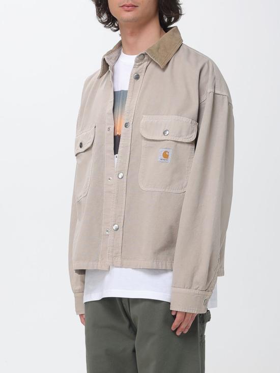 26SS 칼하트 WIP 프레스콧 셔츠 자켓 I036484 3VYGD Beige - CARHARTT WIP